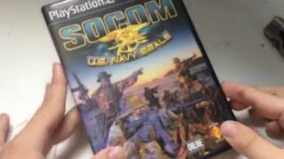 UNBOXING SOCOM US NAVY SEALs  PS2 [upl. by Schaab484]