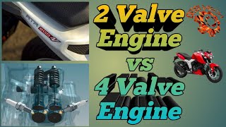 two valve engine vs four valve engine explained [upl. by Cesaria102]