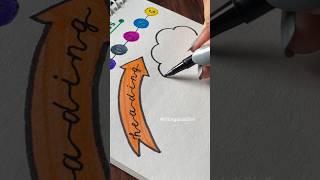 Attractive heading ideas😍 Easy title design NIDA🎀WRITESwritingclub2in1shortssubhanallah [upl. by Tiga]