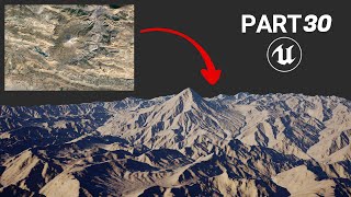 Topography  HEIGHT MAP  ساخت توپوگرافی طبیعی در آنریل انجین 5 جلسه سی ام [upl. by Icyac]