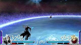 Dissidia 012 Sephiroth DLC Kingdom Hearts Gear [upl. by Deutsch]