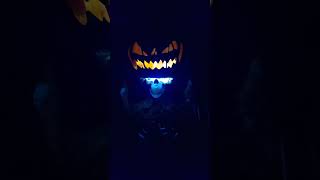 Lowed 2024 animatronic pop up pumpkin head in the dark [upl. by Hemetaf]