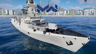 INS Visakhapatnam D66 Destroyer in Online Gameplay Modern Warships  Nov 1 2024 [upl. by Nidak]