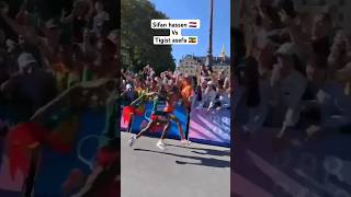 🇳🇱 hassen vs 🇪🇹 assefa parisolympics2024 አረንጓዴውጎርፍ sifanhassan tigistassefa athletics marathon [upl. by Gerge]