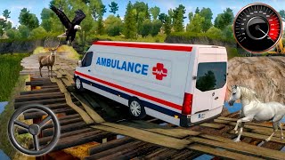 Emergency Ambulance Simulator 3D  Rescue Ambulance Driving Simulator Game  Android GamePlay [upl. by Adneral]