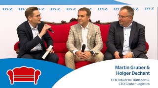 Transport Logistic 2023 Das Rote Sofa mit Holger Dechant und Martin Gruber [upl. by Ettenoj445]