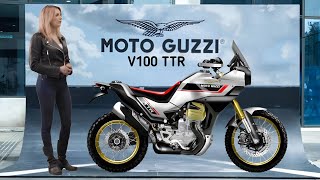 2025 THE NEW MOTO GUZZI V100 TTR UNVEILED [upl. by Decker]