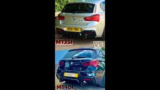 Bmw m135i vs m140i sounds comparison sound comparison bmwm135i bmwm140i viral fyp [upl. by Luana]