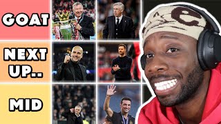 REACTING TO A LIST OF THE WORLDS BEST MANAGERS [upl. by Obel216]