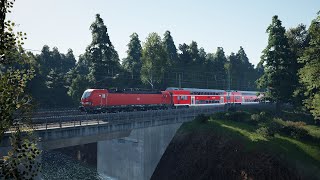 🚆🚊 TSW 5 Frankfurt – Fulda  FlixTrain BR 193 Vectron Loco AddOn🚊 Train Sim World 5 4🚊 [upl. by Renner]