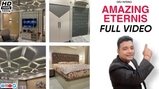 AMAZING ETERNIS  Full Video On Youtube  THIS DECEMBER  3BHK Interior Design Kolkata  Dev Interio [upl. by Keldah700]