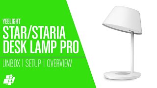 Yeelight Star Desk Lamp Pro  With Included Qi Charger [upl. by Euqinahc]