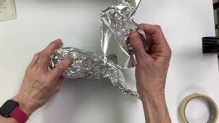 Easy Sculptures with Aluminum Foil [upl. by Riocard]