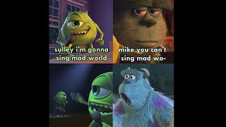 Mike Wazowski  Mad World AI Cover [upl. by Marge545]