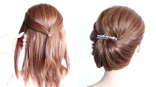 😍 EASY Elegant Hairstyles with ponytails 😍 Hairstyle Transformations [upl. by Ellerret]