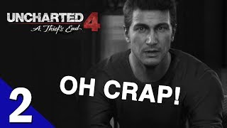 Uncharted 4 A Thiefs End  Lets Permadeath Play  Part 2 [upl. by Ahsiela]