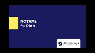 Helpful Hints 16 NOTAMs for Plan [upl. by Kirshbaum172]