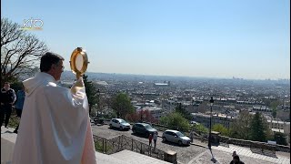 Bénédiction de Paris par Mgr Aupetit [upl. by Atteval]