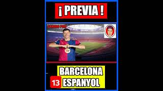 PREVIA BARCELONA ESPANYOL pt13 futbol fcbarcelona barcelona lamineyamal fyp fypシ゚viral foryou [upl. by Aissatsan]