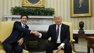 WATCH LIVE President Trump and Canadian Prime Minister Trudeau joint presser [upl. by Eniamrehs]