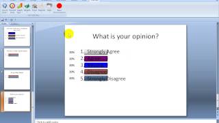 08 Inserting a Likert Scale Slide [upl. by Eyak]