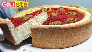 Cheesecake avec de la pâte sablée [upl. by Ahsemot]