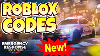 ALL THE CODES FOR Emergency Response IN 2024 MAY  Roblox [upl. by Nomla]