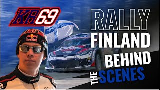 Rally Finland Behind The Scenes  KR69 Vlog [upl. by Llerdnam395]