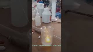 Titration of sodium metal with water pwclipswallah alakhpandeyfanclub pwstar alakhpandey pw [upl. by Kurth]