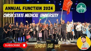 Annual Day 2024  Omsk State Medical University  Russia 😍🔥 [upl. by Idalia350]