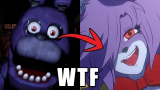 😱 Los ANIMATRONICOS de FNAF se vuelven WAIFUS [upl. by Nairde]