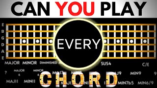 How to Build EVERY Chord on Guitar  How Chords Are Named  Chord Formula Guitar [upl. by Solenne]