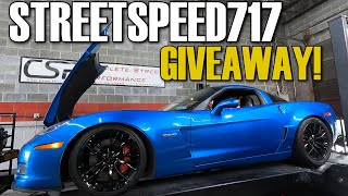 StreetSpeed717s Giveaway Corvette Puts Down Great Numbers On The Dyno [upl. by Buxton]