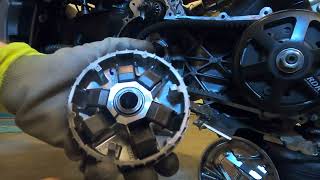 Malossi Variator Install on the 2022 Honda Navi [upl. by Ahsienahs]