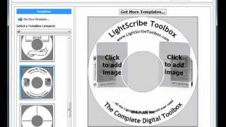 Use the Lightscribe Template Labeler to Create any LightScribe Label [upl. by Elatnahs110]