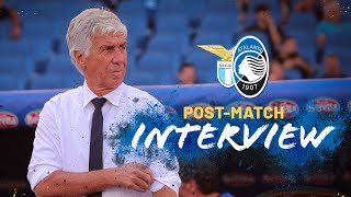 8ª SerieATIM  LazioAtalanta 32  Gasperini quotPrestazione importante sciupata nel finalequot 🇬🇧 SUB [upl. by Wilhelmine717]