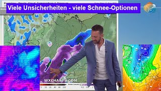 Viele Unsicherheiten  viele Schneeoptionen ab in einer Woche Wettervorhersage 1119112024 [upl. by Mulry600]