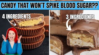 You Won’t Believe These 2 Copycat Candy are Diabetic Friendly  Low Carb Diabetic Dessert Recipe [upl. by Nosmas]