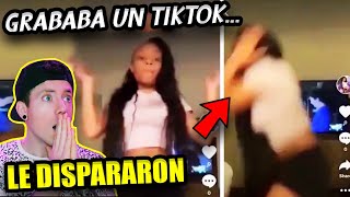 A esta CHICA le DISPARARON y PERDIO la VIDA mientras HACIA un TIKTOK [upl. by Recneps]