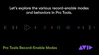 New in Pro Tools 2020 — RecordEnable Modes [upl. by Iniffit]