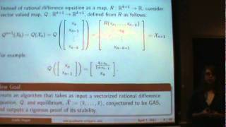 xperimental Mathematics Applied to the Study of Nonlinear Recurrences PhD Thesis Defense Part 1 [upl. by Howes]