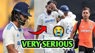 This bowler injured KL Rahul🤕 Scary report from Australia🥺 left the field despite treatment [upl. by Radnaxela]