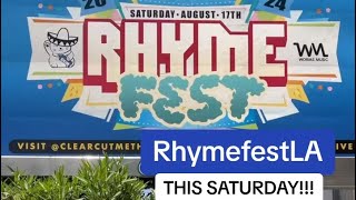 RhymefestLA  LA’s Hip Hop Festival [upl. by Ginni660]