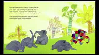 Elmer the elephant  by David McKee Readaloud Read a book Childrens story Storytime [upl. by Eillah]