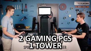 2 Gaming Rigs 1 Tower  Virtualized Gaming Build Log [upl. by Madaras]