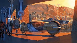 SYD MEAD  VISUAL FUTURISM  THE DESIGNS AND ART OF SYD MEAD [upl. by Anail]