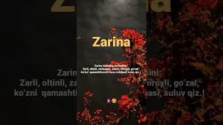 ZARINA ISMIGA VIDEO shorts namevideo ismgavideo [upl. by Bainbridge]