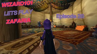 Beating Everyones Favorite Boss  Zafaria Episode 28  Wizard101 Gameplay [upl. by Ddarb]