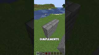 COMO HACER UNA PUERTA DE LAVA EN MINECRAFT minecraft minecraftshorts minecrafttutorial [upl. by Rajiv864]