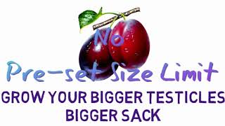 Grow Your Bigger Heavier Testicles Binaural Beats with Subliminal Messages [upl. by Raseda883]